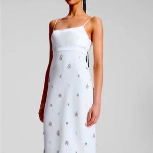 Gorgeous white dress with embellishments